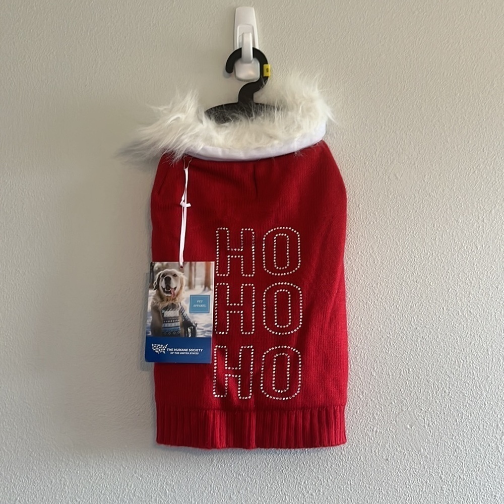 Humane Society Christmas Dog Sweater